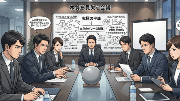 優秀なチームほど「誰の心にも刺さらない丸い商品」を作ってしまう本当の理由